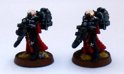 Adepta Sororitas, Captain Brown, Heavy Flamers, Sisters Of Battle