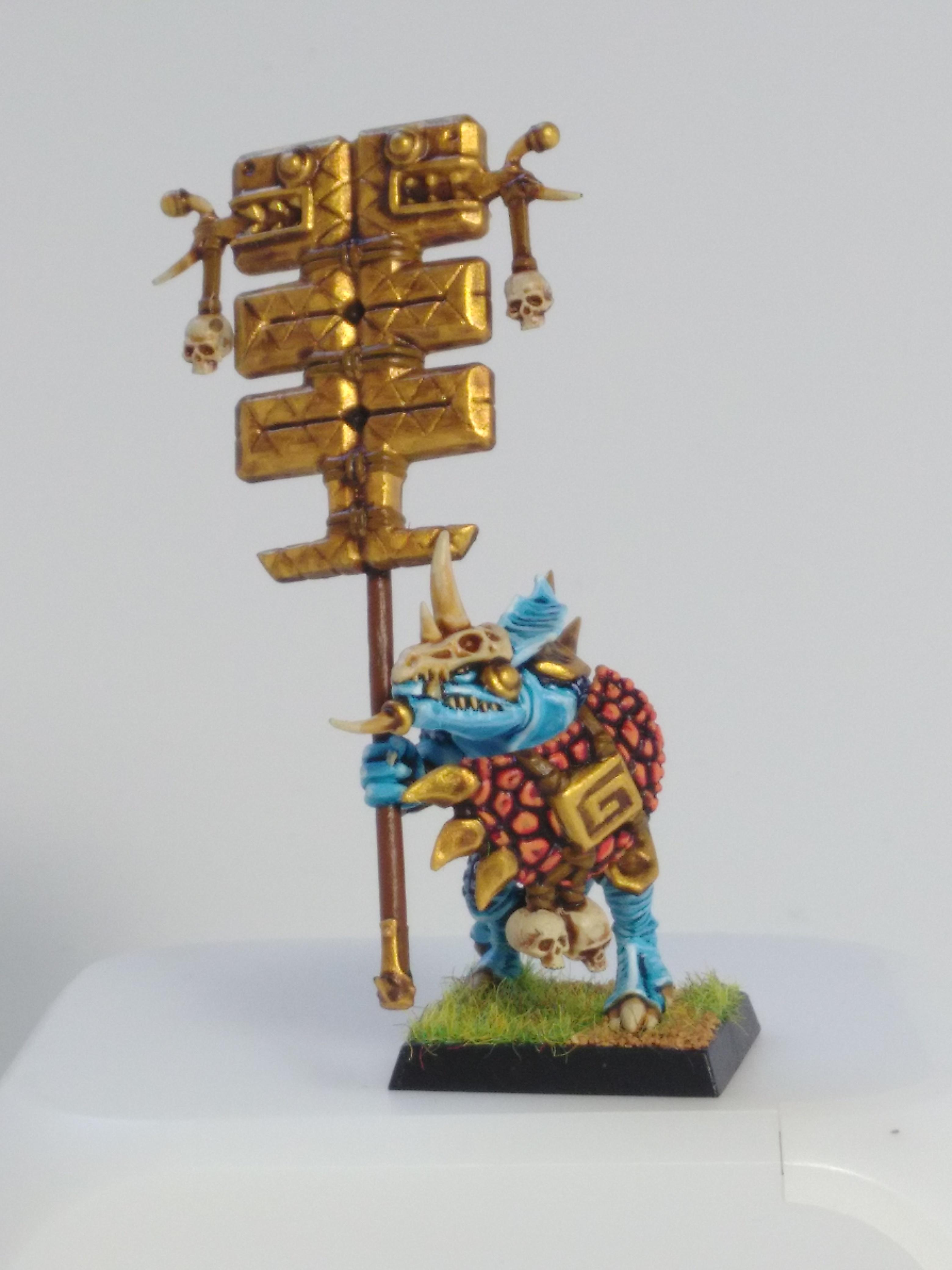 Lizardmen, Standard Bearer, Temple Guard