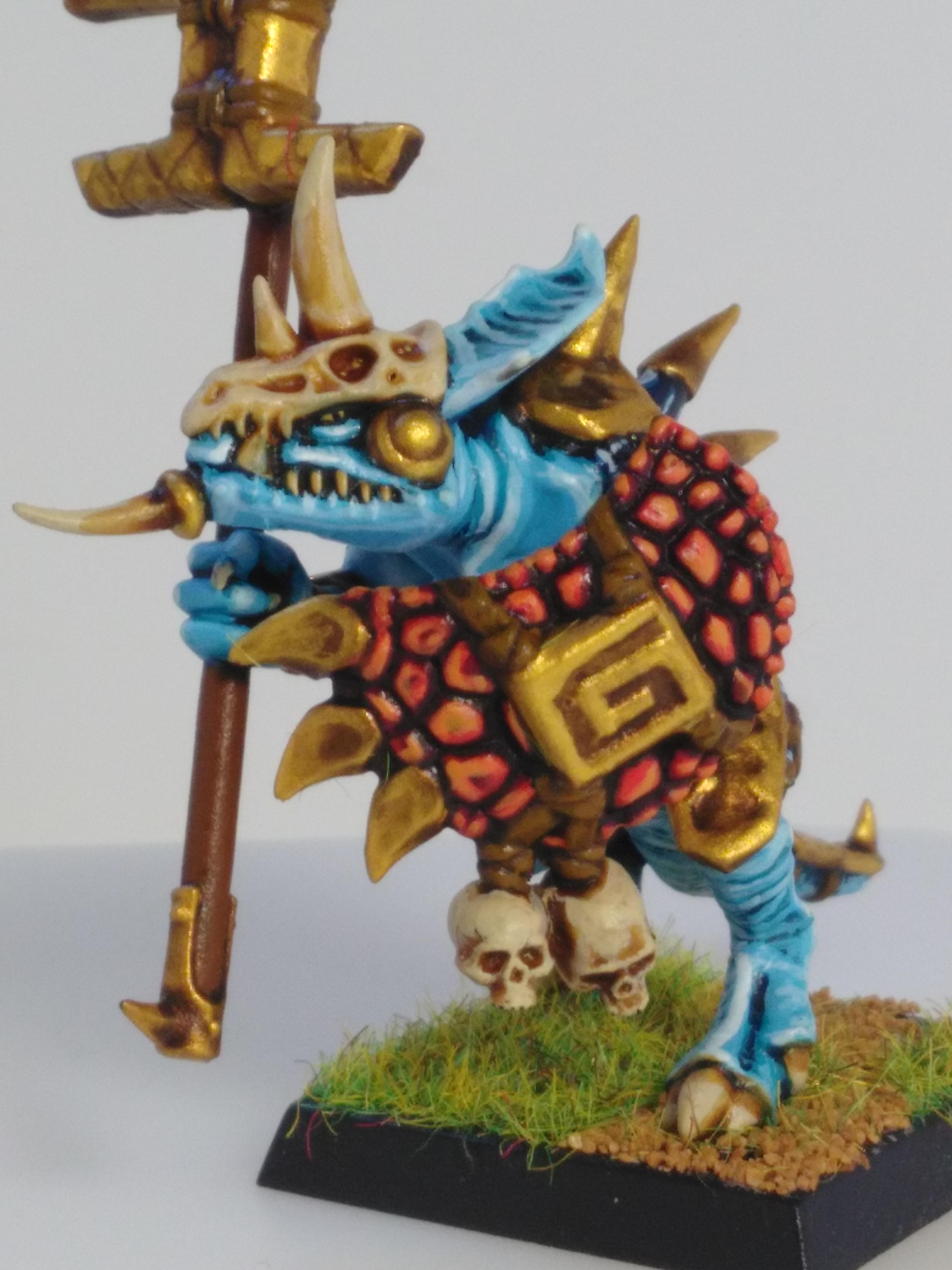 Lizardmen, Standard Bearer, Temple Guard