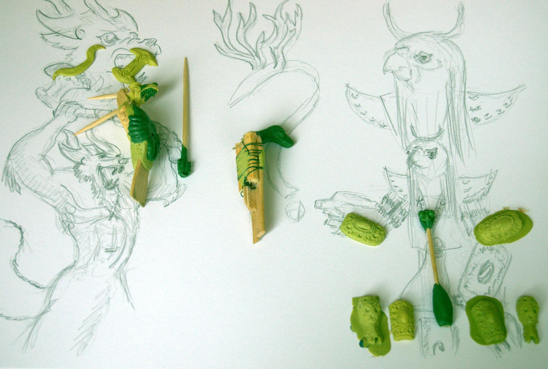Satyr, Werewolf, Wold
