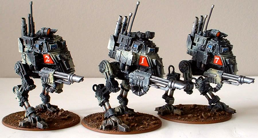 8th Regiment, Astra Militarum, Captain Brown, Imperial Guard, Necromunda, Necromundan, Sentinels With Autocanons, Spiders