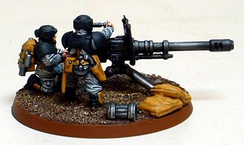 8th Regiment, Astra Militarum, Autocanon Team, Captain Brown, Imperial Guard, Necromunda, Necromundan, Spiders