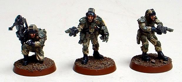 Astra Militarum, Captain Brown, Drop Troops, Elysian, Imperial Guard, Plasma Gun