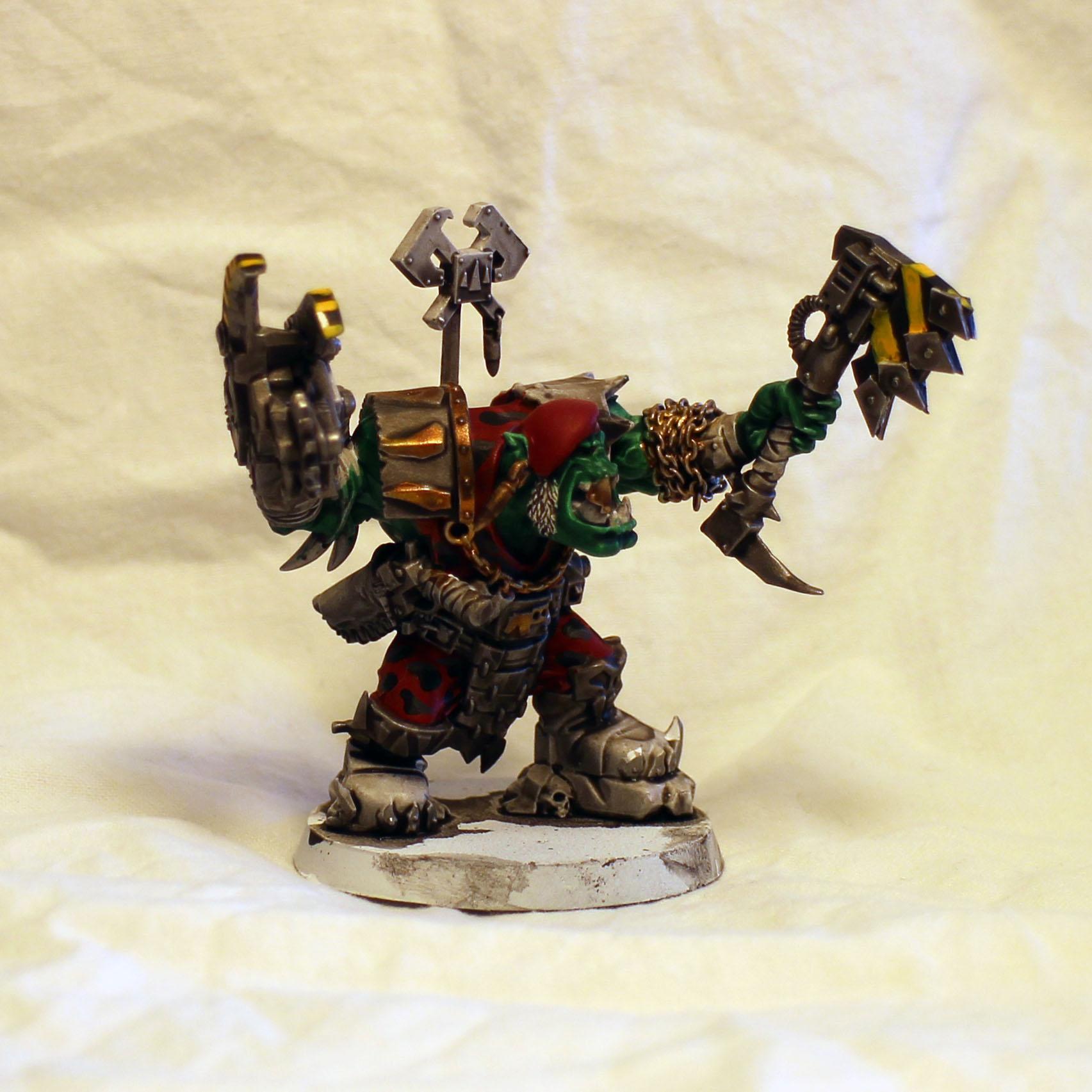 Warboss Ambroz Sideburna WIP