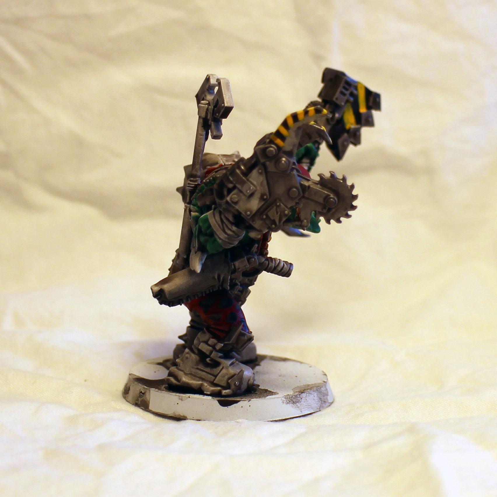 Warboss Ambroz Sideburna WIP