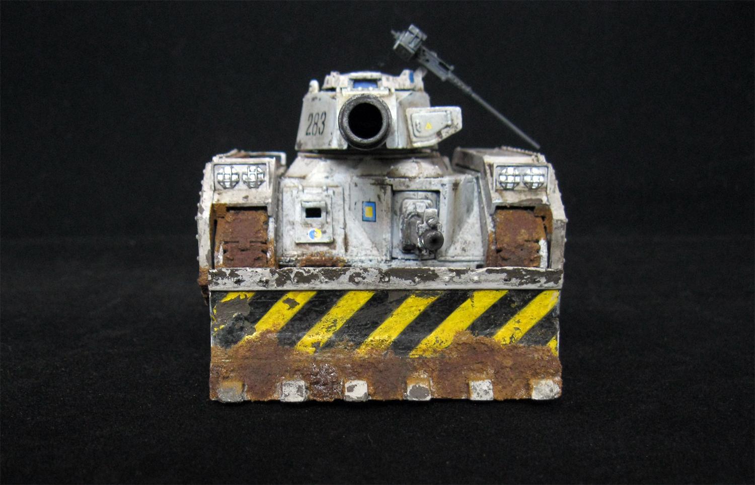 Blood And Skulls Side Armour, Imperial Army, Imperial Guard, Leman Russ