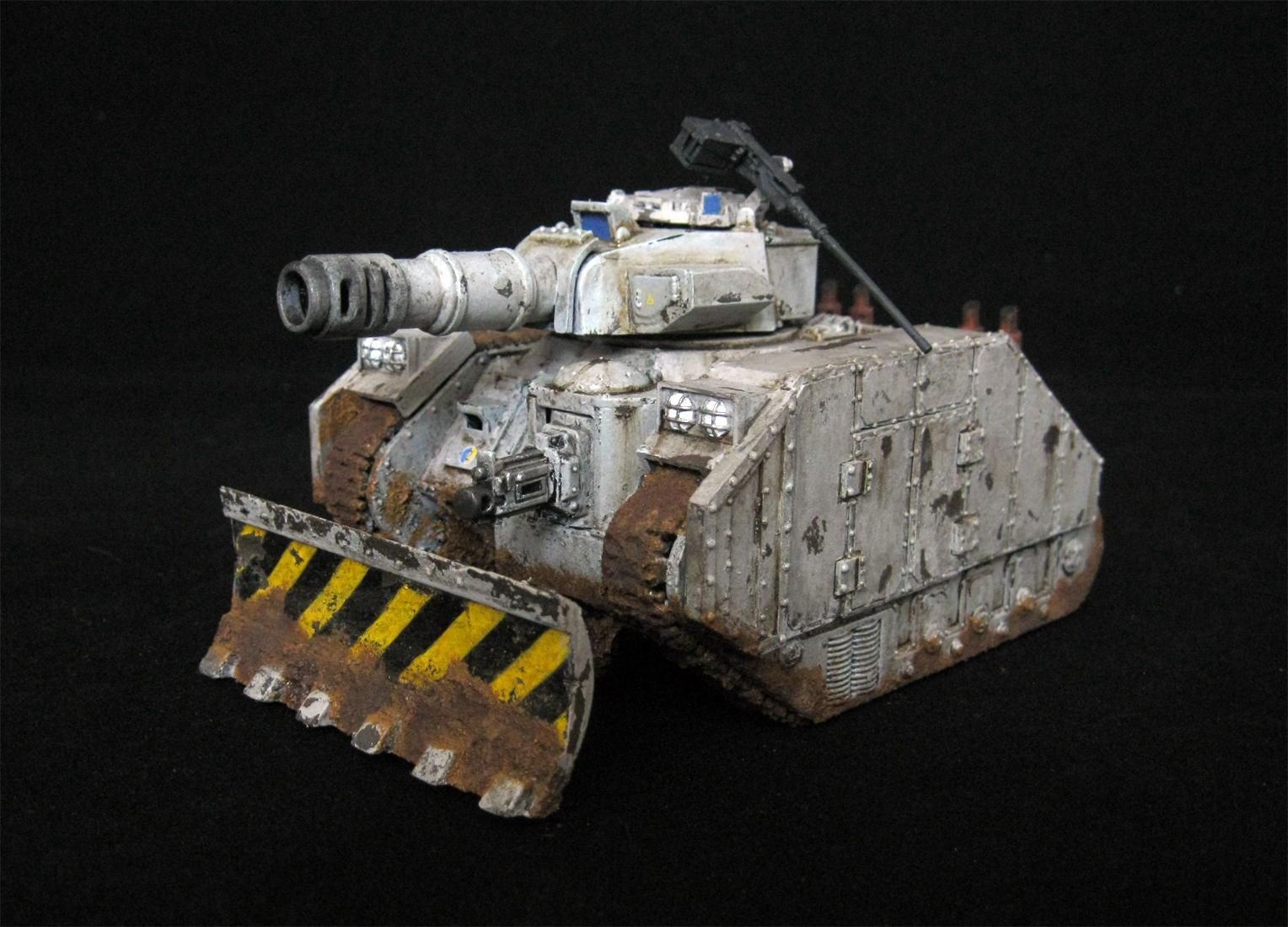 Blood And Skulls Side Armour, Imperial Army, Imperial Guard, Leman Russ