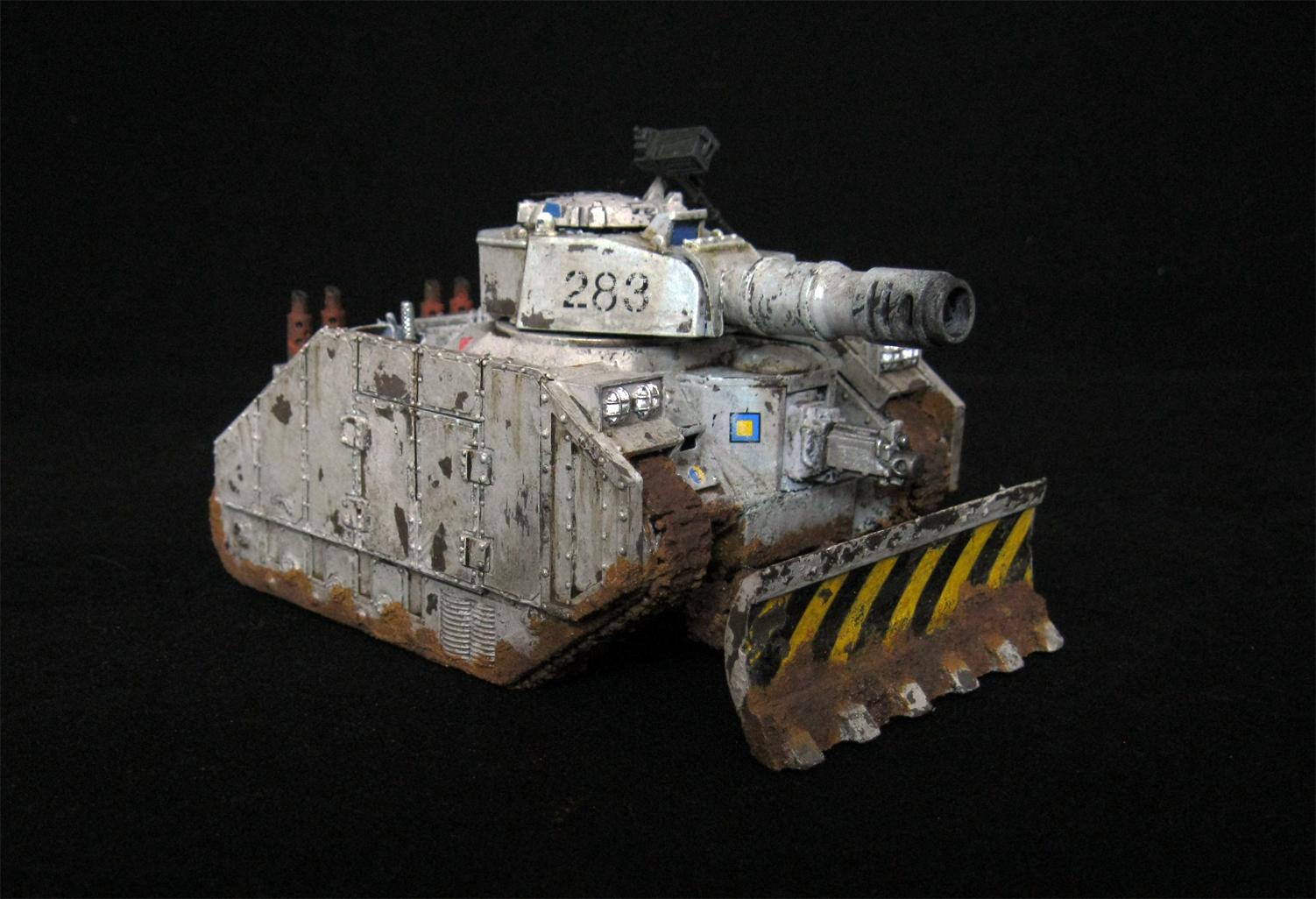 Blood And Skulls Side Armour, Imperial Army, Imperial Guard, Leman Russ