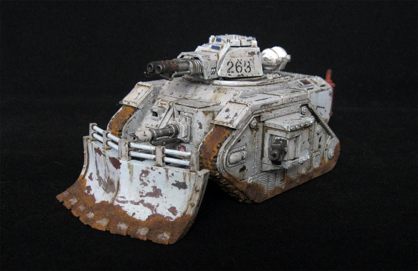 Blood And Skulls V-plow, Imperial Army, Imperial Guard, Leman Russ