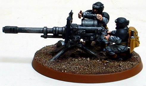 8th Regiment, Astra Militarum, Autocanon Team, Captain Brown, Imperial Guard, Necromunda, Necromundan, Spiders