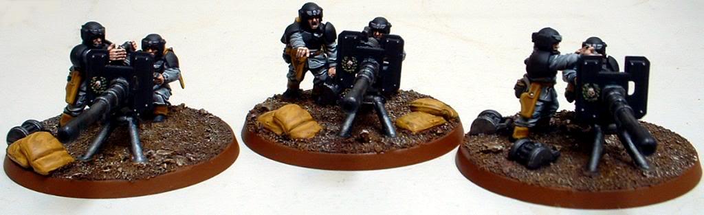 8th Regiment, Astra Militarum, Autocanon Teams, Captain Brown, Imperial Guard, Necromunda, Necromundan, Spiders