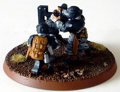 8th Regiment, Astra Militarum, Autocanon Team, Captain Brown, Imperial Guard, Necromunda, Necromundan, Spiders