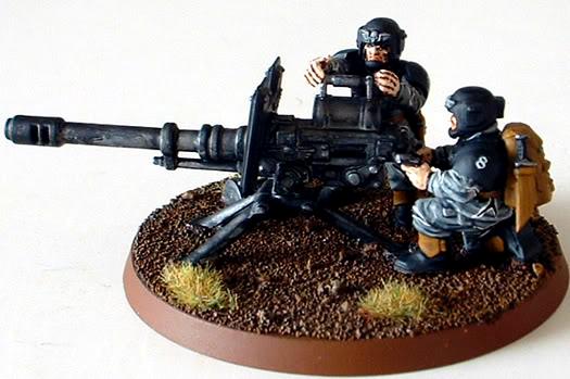 8th Regiment, Astra Militarum, Autocanon Team, Captain Brown, Imperial Guard, Necromunda, Necromundan, Spiders