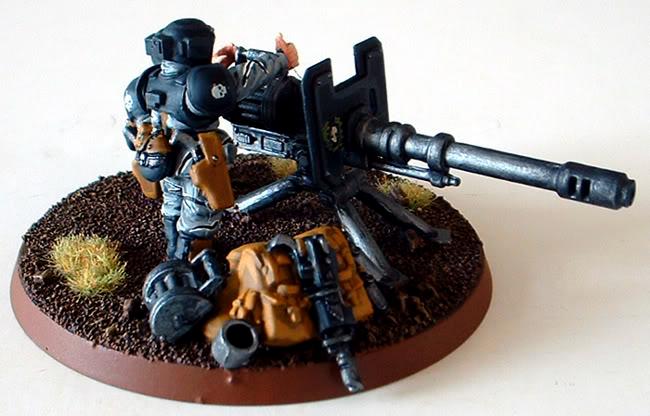 8th Regiment, Astra Militarum, Autocanon Team, Captain Brown, Imperial Guard, Necromunda, Necromundan, Spiders