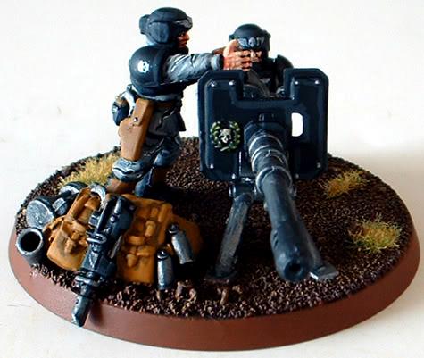 8th Regiment, Astra Militarum, Autocanon Team, Captain Brown, Imperial Guard, Necromunda, Necromundan, Spiders