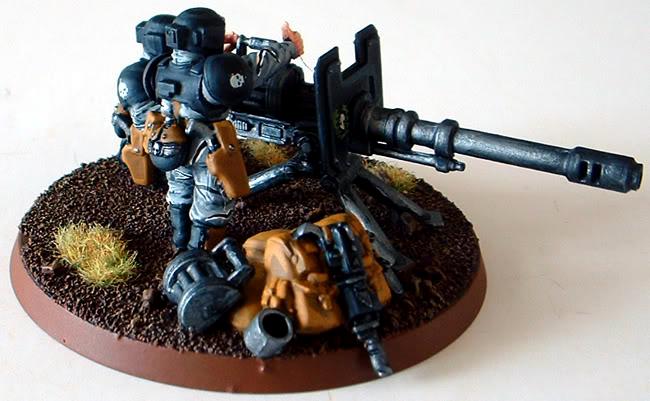 8th Regiment, Astra Militarum, Autocanon Team, Captain Brown, Imperial Guard, Necromunda, Necromundan, Spiders