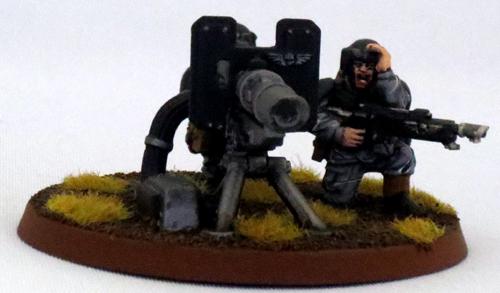8th Regiment, Astra Militarum, Captain Brown, Imperial Guard, Lascanon Team, Necromunda, Necromundan, Spiders