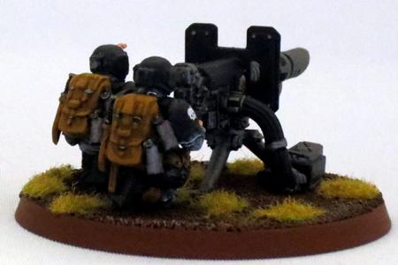 8th Regiment, Astra Militarum, Captain Brown, Imperial Guard, Lascanon Team, Necromunda, Necromundan, Spiders