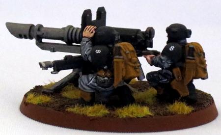 8th Regiment, Astra Militarum, Captain Brown, Imperial Guard, Lascanon Team, Necromunda, Necromundan, Spiders