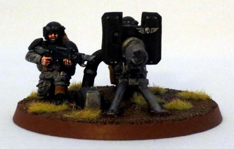 8th Regiment, Astra Militarum, Captain Brown, Imperial Guard, Lascanon Team, Necromunda, Necromundan, Spiders