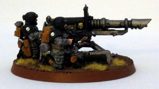 8th Regiment, Astra Militarum, Captain Brown, Imperial Guard, Lascanon Team, Necromunda, Necromundan, Spiders