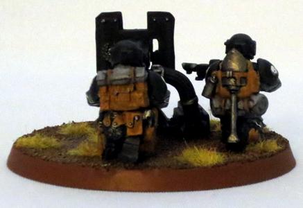 8th Regiment, Astra Militarum, Captain Brown, Imperial Guard, Lascanon Team, Necromunda, Necromundan, Spiders