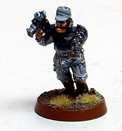 8th Regiment, Astra Militarum, Captain Brown, Imperial Guard, Necromunda, Necromundan, Sergeant, Spiders
