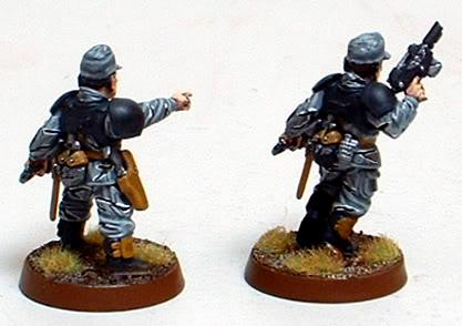 8th Regiment, Astra Militarum, Captain Brown, Imperial Guard, Necromunda, Necromundan, Sergeants, Spiders