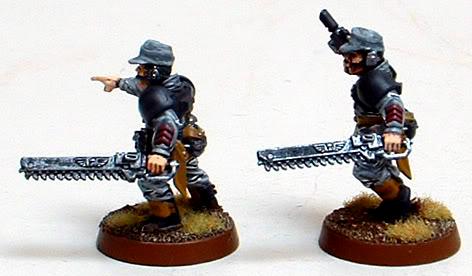 8th Regiment, Astra Militarum, Captain Brown, Imperial Guard, Necromunda, Necromundan, Sergeants, Spiders