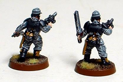 8th Regiment, Astra Militarum, Captain Brown, Imperial Guard, Necromunda, Necromundan, Sergeants, Spiders