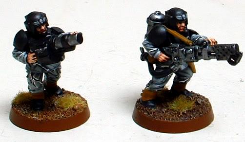 8th Regiment, Astra Militarum, Captain Brown, Flamer, Grenade Launcher, Imperial Guard, Necromunda, Necromundan, Spiders