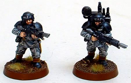 8th Regiment, Astra Militarum, Captain Brown, Imperial Guard, Necromunda, Necromundan, Necromundan Troopers, Spiders