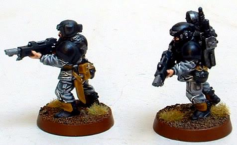 8th Regiment, Astra Militarum, Captain Brown, Imperial Guard, Necromunda, Necromundan, Necromundan Troopers, Spiders