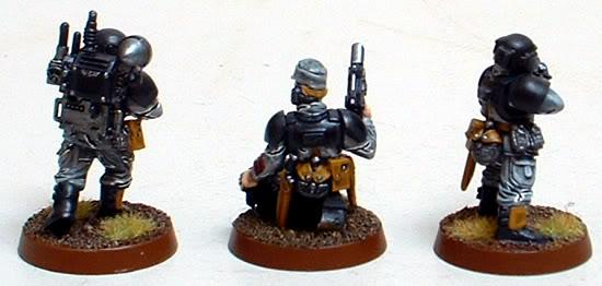 8th Regiment, Astra Militarum, Captain Brown, Imperial Guard, Necromunda, Necromundan, Necromundan Troopers, Spiders