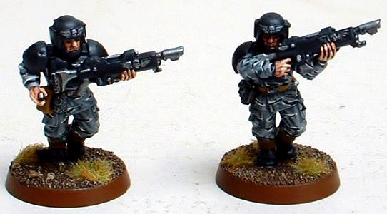 8th Regiment, Astra Militarum, Captain Brown, Imperial Guard, Necromunda, Necromundan, Necromundan Troopers, Spiders