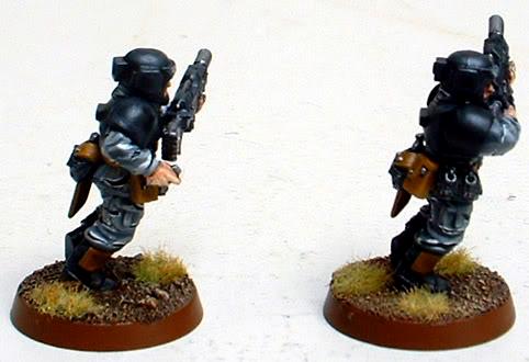 8th Regiment, Astra Militarum, Captain Brown, Imperial Guard, Necromunda, Necromundan, Necromundan Troopers, Spiders