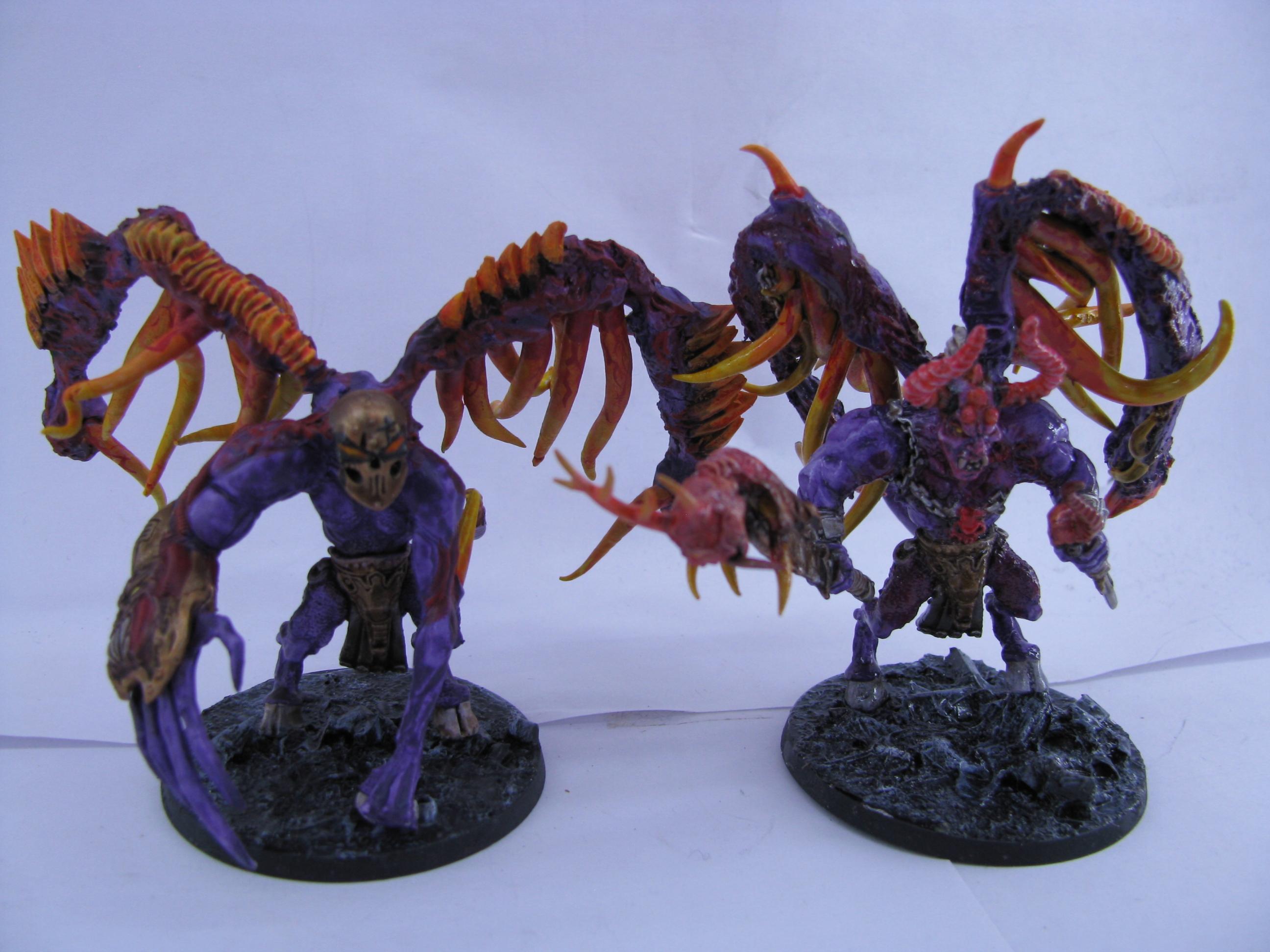Chaos, Conversion, Daemon Prince, Daemons, Slaanesh, Tzeentch