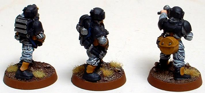 8th Regiment, Astra Militarum, Captain Brown, Grenade Launcher, Imperial Guard, Meltagun, Necromunda, Necromundan, Plasma Gun, Spiders