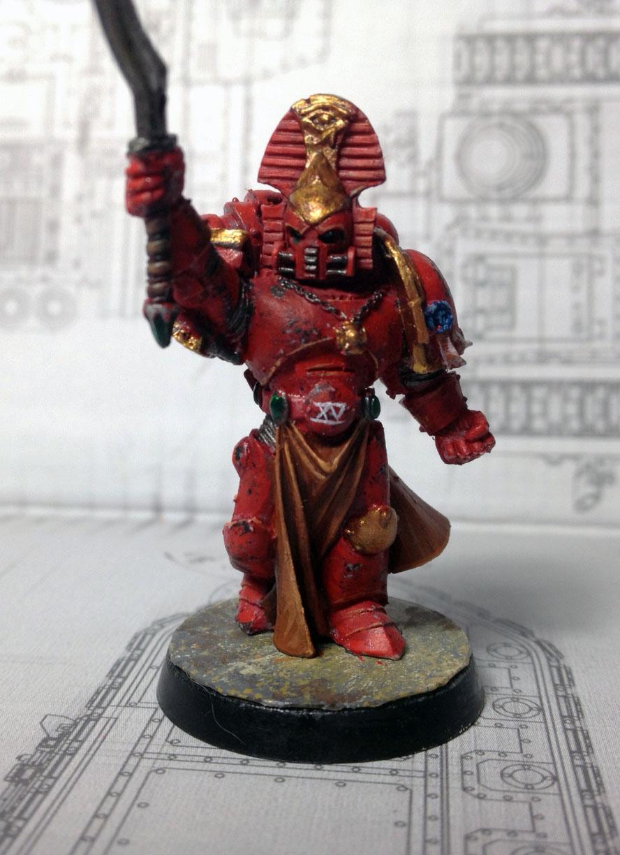 30k, Conversion, Emperor's Champion, Horus Heresy, Sorcerer, Thousand Sons, Warhammer 40,000