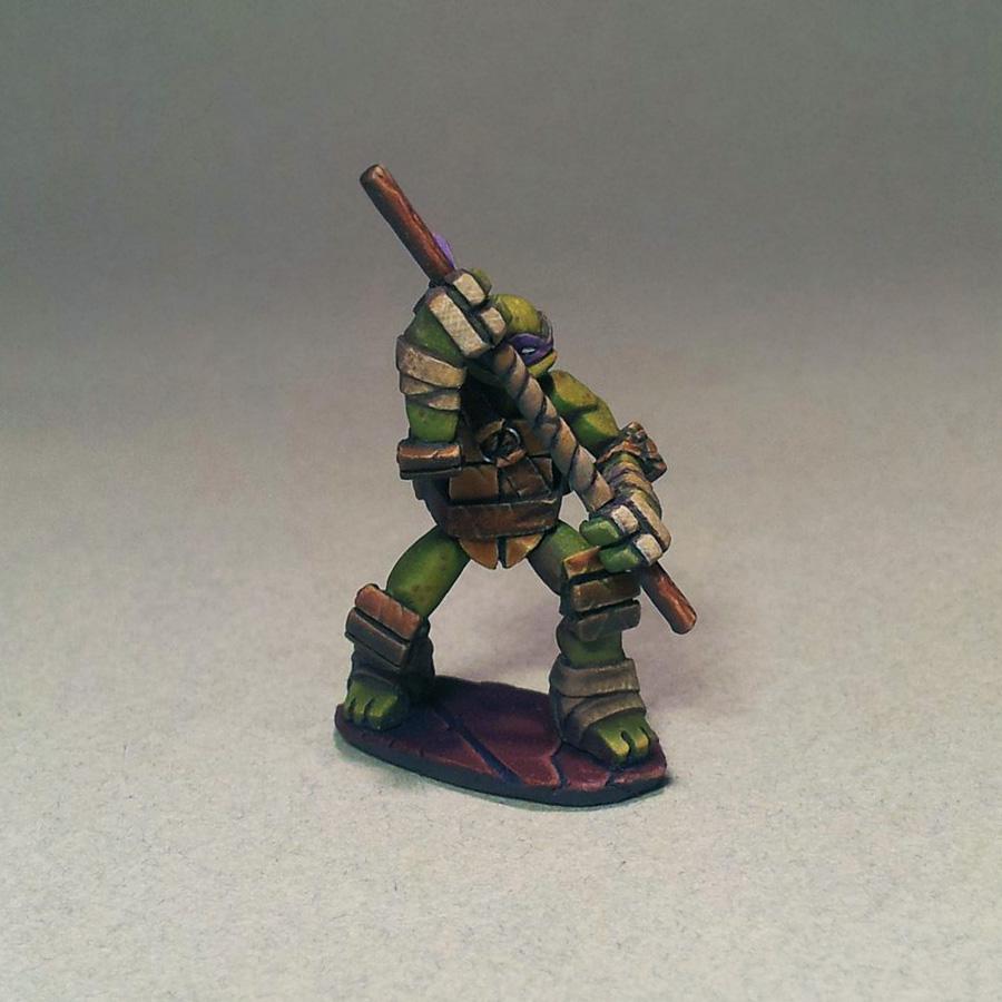 28mm, Diorama, Mutant, My Way Miniatures, Myway, Ninjas, Tmnt