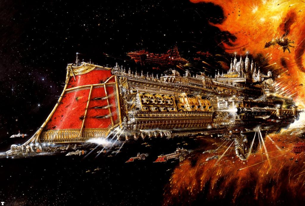Artwork, Battlefleet Gothic, Blanche