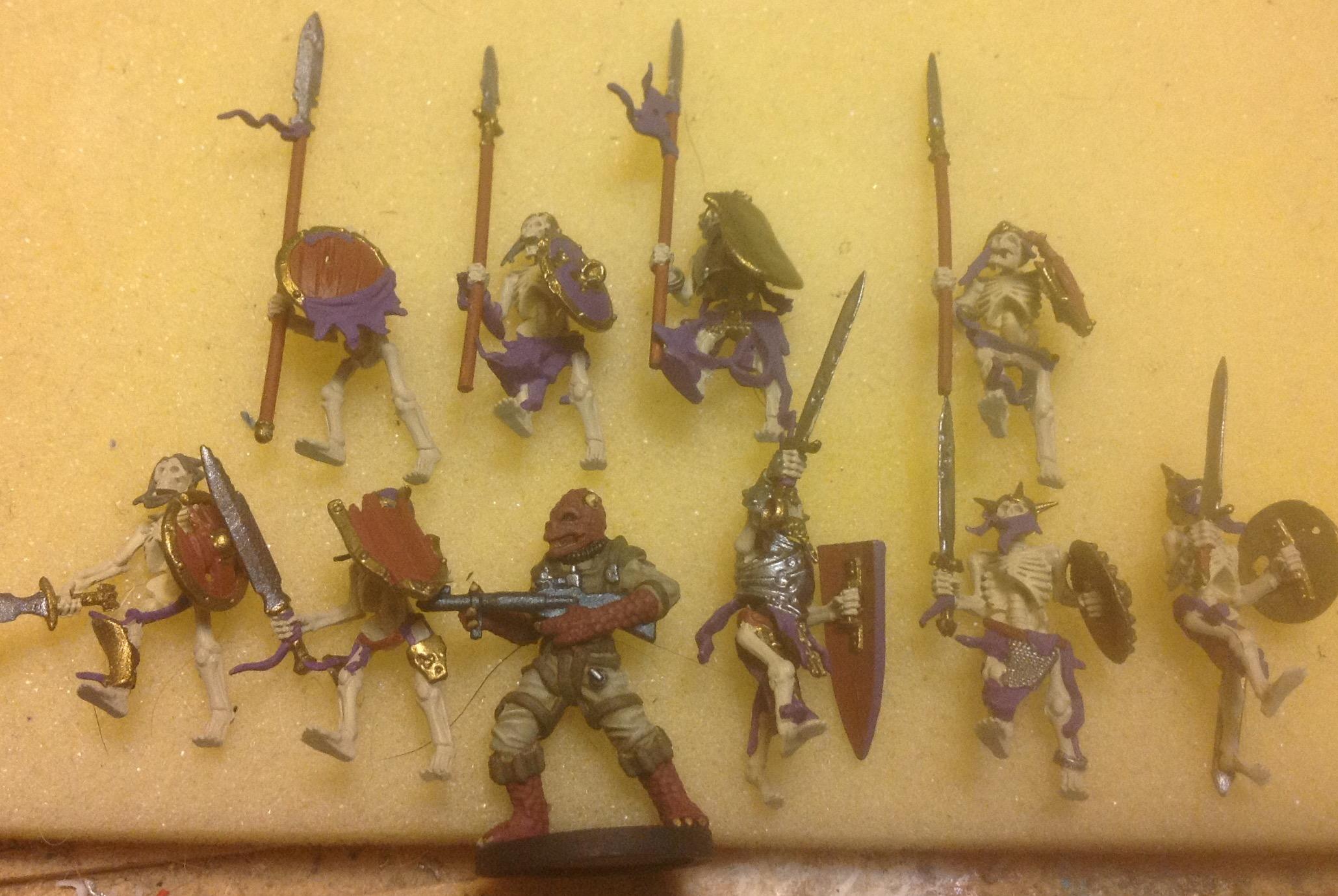 Bossk, Skeletons, Work In Progress
