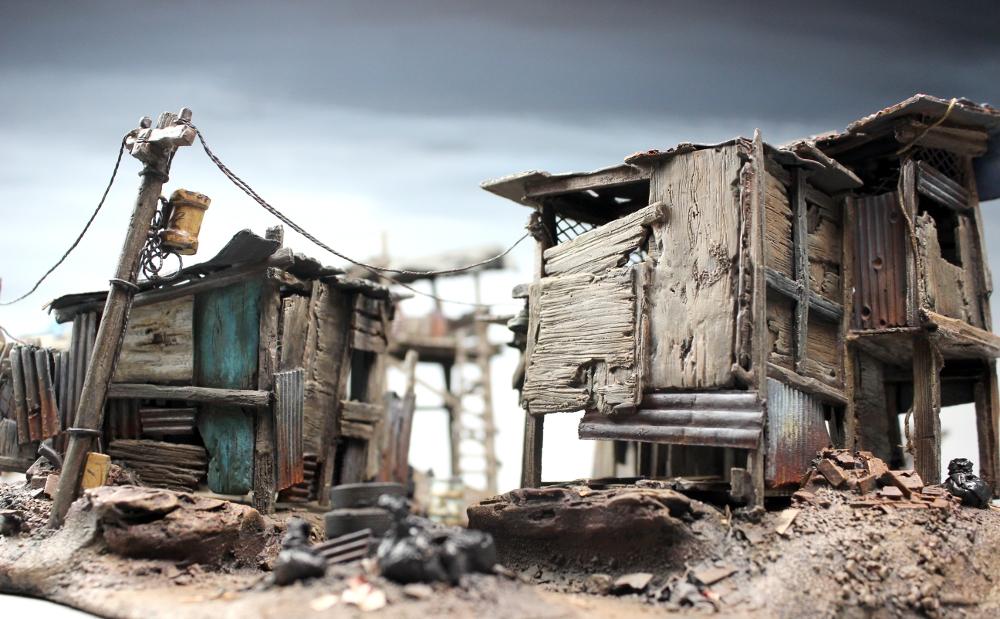 Shantytown, Slum, Terrain