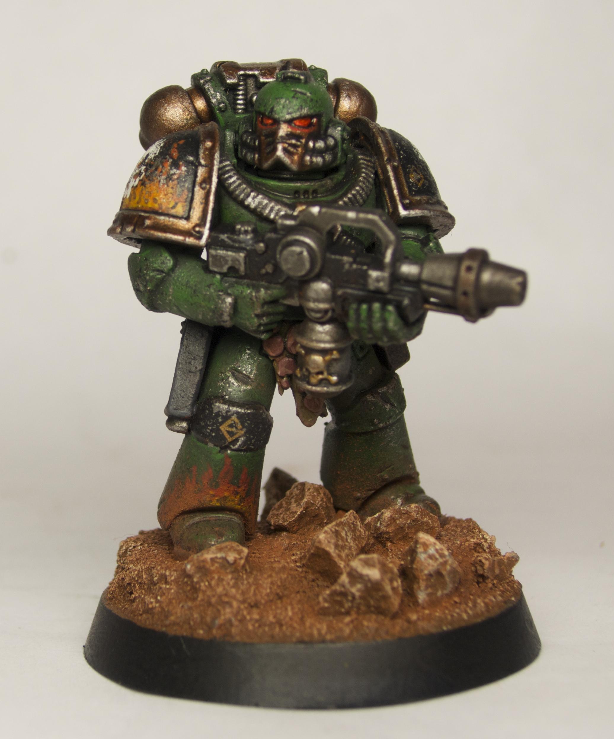 30k, Forge World, Heresy, Legion, Salamanders, Space Marines, Weathered