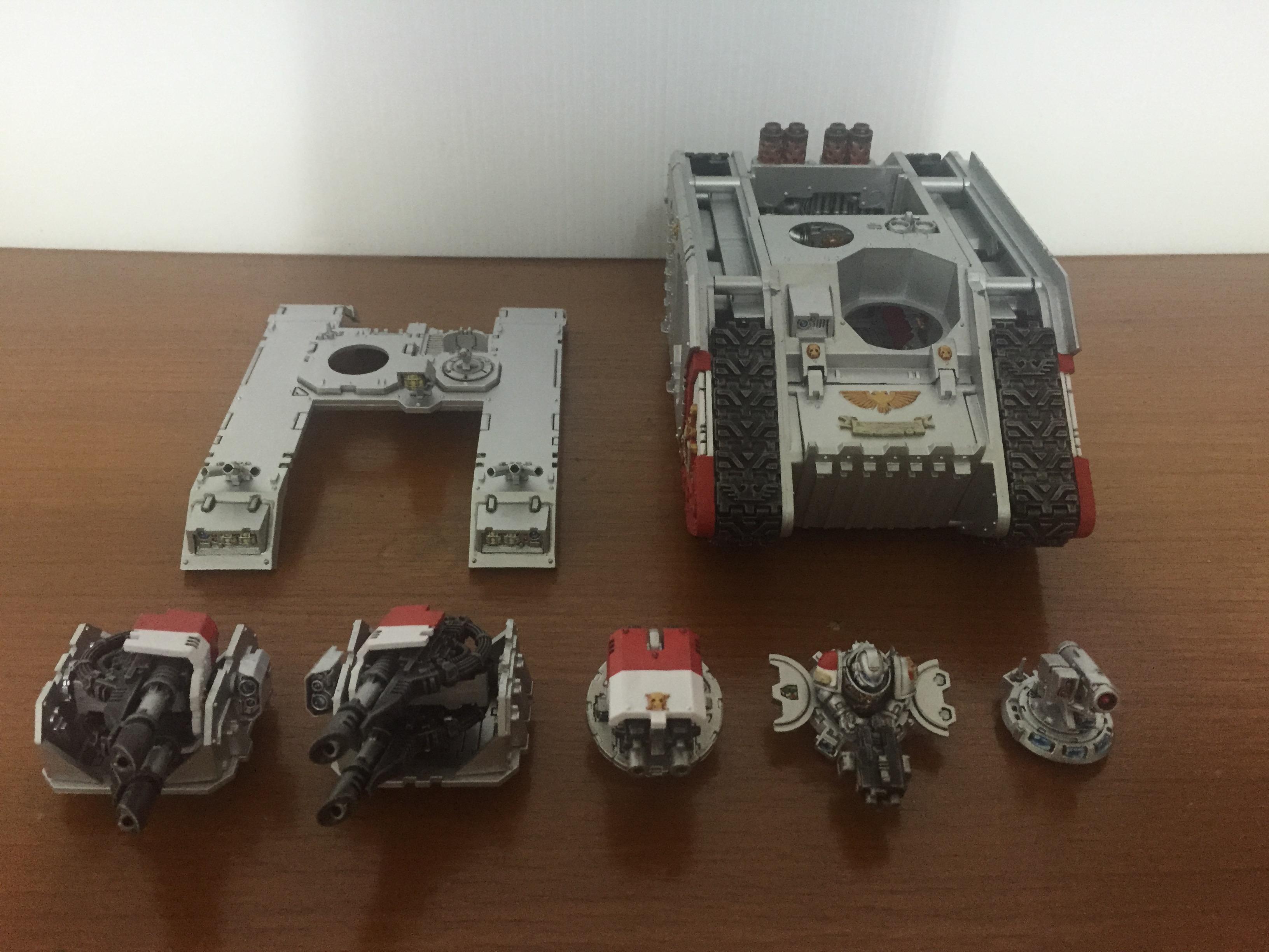 Grey Knights, Land Raider, Parts