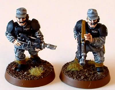 8th Regiment, Astra Militarum, Captain Brown, Imperial Guard, Junior Officer, Necromunda, Necromundan, Spiders, Squad Leader