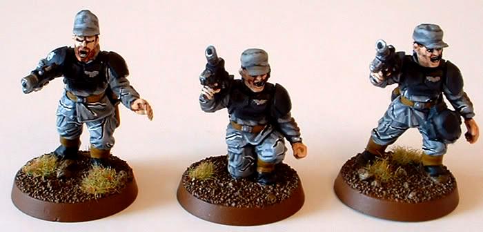 8th Regiment, Astra Militarum, Captain Brown, Imperial Guard, Necromunda, Necromundan, Sergeants, Spiders
