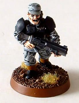 8th Regiment, Astra Militarum, Captain Brown, Imperial Guard, Necromunda, Necromundan, Spiders, Veteran Sergeant