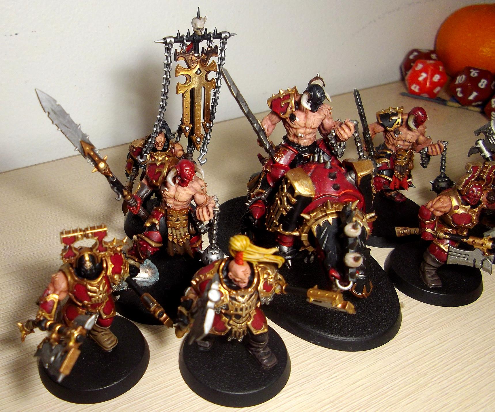 Blood, Bloodbound, Juggernaut, Khorne, Slaughterpriest