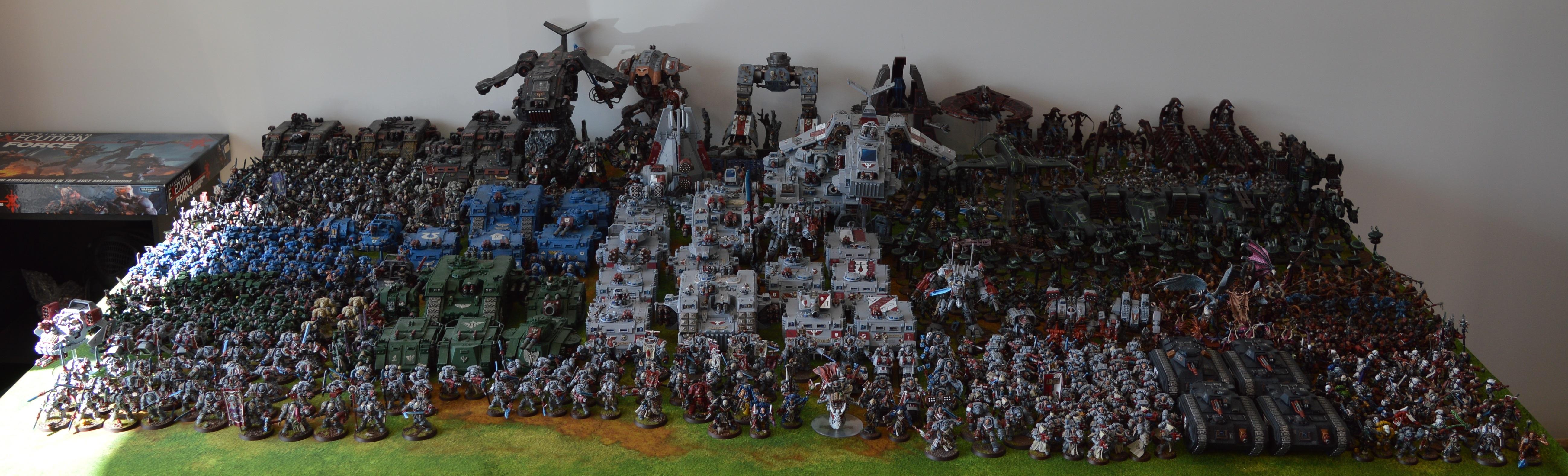 My painted models 2016 Front